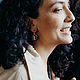 Silver plated earrings Portraits by Modigliani, Earrings, Moscow,  Фото №1