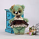 Mint Teddy bear Nosecka. Stuffed Toys. sToryToys. Online shopping on My Livemaster.  Фото №2