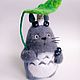 Totoro (felt toy), Felted Toy, Vyshny Volochyok,  Фото №1