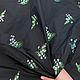 Заказать Плащево-курточная тафта с вышивкой, Италия. O!Fabric итальянские ткани. Ярмарка Мастеров. . Ткани Фото №3