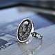 Silver Thistle Seal Ring, Rings, Moscow,  Фото №1