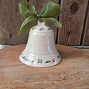 Для дома и интерьера handmade. Livemaster - original item Painted bell 14cm. Handmade.