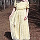 Dress crochet Forest fairy wedding boho. Dresses. Crochet Patterns - krujely (krujely). Online shopping on My Livemaster.  Фото №2
