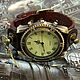 Order Watch steampunk 'BRONZE STEAMPUNK' quartz. Neformal-World. Livemaster. . Watches Фото №3