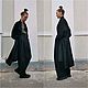 Шелковистый пыльник КОКОН #060byshevtsova черный. Туники. SHEVTSOVA design | Одежда Говорит. Ярмарка Мастеров.  Фото №5