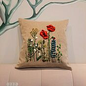 Для дома и интерьера handmade. Livemaster - original item Decorative pillow case. mood. Handmade.
