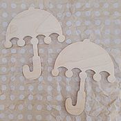 Материалы для творчества handmade. Livemaster - original item Blanks for decoupage and painting: Housekeepers umbrellas.. Handmade.