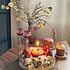 Подставка для яиц со свечами. Пасхальные яйца. Muz.deco. Интернет-магазин Ярмарка Мастеров.  Фото №2