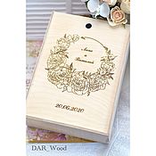 Свадебный салон handmade. Livemaster - original item Wedding accessories: Wedding pencil case for wine ceremony. Handmade.