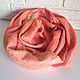 Coral felted scarf, Scarves, Barnaul,  Фото №1