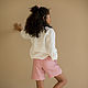 Linen shirt for girls. Blouses and shirts. molinialife. My Livemaster. Фото №4