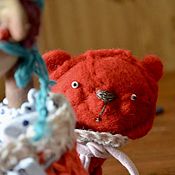 Чердачная кукла: Мишка Медведь игрушка Подарок девушке маме Чердачный