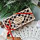  Wooden houses in a box. Christmas decorations. NashaSasha. Online shopping on My Livemaster.  Фото №2