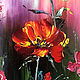 Order Oil painting with red poppies. Zabaikalie. Livemaster. . Pictures Фото №3