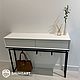 Консоль для прихожей. Тумбы. BaumbArt Loft Atelier. Интернет-магазин Ярмарка Мастеров.  Фото №2