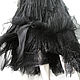 Wraparound skirt boho black "Niigata". Skirts. Юбки бохо (grifelt). Ярмарка Мастеров.  Фото №4