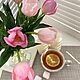 Тюльпаны из холодного фарфора. Элементы интерьера. Николаева Ирина. Created flowers.. Интернет-магазин Ярмарка Мастеров.  Фото №2