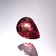 Заказать 0.38 ct. Рубин груша, Не гретый (Танзания) + сертификат. Зов Камня - магазин украшений. Ярмарка Мастеров. . Кольца Фото №3