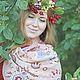 Ода любви. Платки. Платок Батик ANNLOOK Анна Лукьянова. Ярмарка Мастеров.  Фото №4