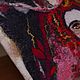 Заказать "Красные листья" Авторская валяная сумка кросс-боди. Елена Калинина ❁ Игрушки из шерсти. Ярмарка Мастеров. . Сумка через плечо Фото №3