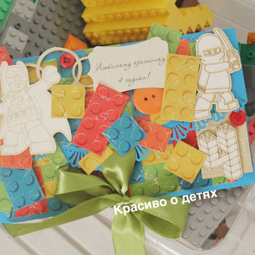 Bricker - Конструктор LEGO Поздравительная открытка LEGO (Birthday Card)