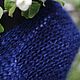 Пушистый кардиган из мохера с пайетками. Кардиганы. Knit&Sense, вязаные вещи. Ярмарка Мастеров.  Фото №6