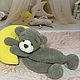 Вязаный комфортер вязаная игрушка  мишка. Амигуруми куклы и игрушки. Рыжий кот (магазин вязаных идей). Ярмарка Мастеров.  Фото №6