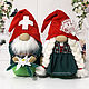 Pre-order Swiss gnome, pair gnomes, Christmas gnome handmade, Interior doll, St. Petersburg,  Фото №1