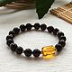 Bracelets of Baltic amber, color is cherry, unpolished, 10,5 g. Bead bracelet. Mark Amberstein, sale amber products. Online shopping on My Livemaster.  Фото №2