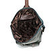  Women's leather backpack bag dark green Chloe SR33-732. Backpacks. Natalia Kalinovskaya. My Livemaster. Фото №6