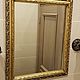 Зеркало в резной раме под бронзу для ванной. Зеркала. Зеркала и рамы (artdeco-spb). Ярмарка Мастеров.  Фото №4