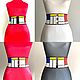 Belt-gum Mondrian 100mm stretch for any clothes. Belt. elastic belt. Online shopping on My Livemaster.  Фото №2