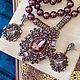 Set 'Purple Baroque' Heidi Daus (Heidi DOS). Vintage jewelry sets. anna-soloveva-3. Online shopping on My Livemaster.  Фото №2