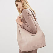 Сумки и аксессуары handmade. Livemaster - original item Pink tote Bag large leather bag shopper Bag t-shirt Bag. Handmade.