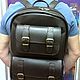 Backpack leather 122 and. Backpacks. Sergei. My Livemaster. Фото №6