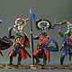 Soldiers 54mm. The middle ages. Set of 6 soldiers. German Knights, Military miniature, St. Petersburg,  Фото №1