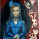The painting `Madame Bovary` (oil on canvas). Artist Waist Murshudova
