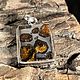 Метеорит Палласовка кулон подвеска подарок из космоса. Кулон. MeteoriteArt. Интернет-магазин Ярмарка Мастеров.  Фото №2
