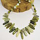 Three Jade beads 52 cm, Beads2, Gatchina,  Фото №1
