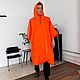 Raincoat Raincoat PONCHO orange Oxford fabric tailoring SPB. Mens outerwear. zuevraincoat (zuevraincoat). My Livemaster. Фото №4