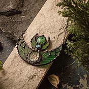 Украшения handmade. Livemaster - original item Once upon a time in the woods pendant (pl-059). Handmade.