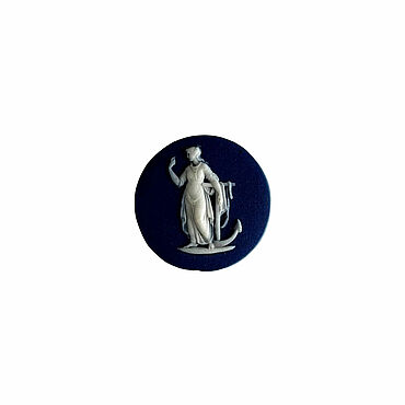 Винтаж ручной работы. Ярмарка Мастеров - ручная работа Wedgwood Веджвуд Аллегория Надежды Антикварная плакетка 1790-1800гг. Handmade.