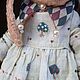 Зайка тедди Сима. Тедди Зверята. Элина Шишкина (elina-teddy). Ярмарка Мастеров.  Фото №6