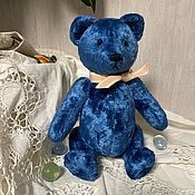 Куклы и игрушки handmade. Livemaster - original item Teddy Bears: Yuri Ultramarine. Handmade.