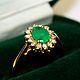 Заказать Кольцо с изумрудом "Emerald". ALLPACHO. Ярмарка Мастеров. . Кольца Фото №3
