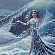 Стихия воды. Комплекты украшений. Магия природного камня (Марина). Ярмарка Мастеров.  Фото №5