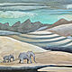 Путь вместе. Картина со слонами, Картины, Москва,  Фото №1