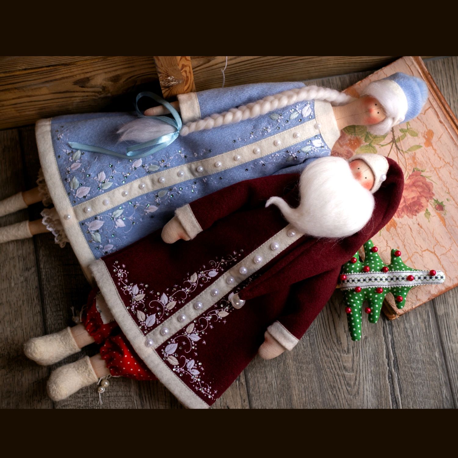Кукла Тильда. Дед Мороз своими руками. Мастер-класс с пошаговыми фото