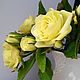 букет из 7 веточек кустовых роз, Композиции, Мурманск,  Фото №1
