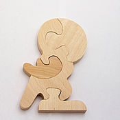 Куклы и игрушки handmade. Livemaster - original item Wooden puzzle toy parrot. Handmade.